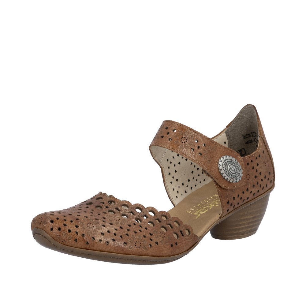 Pantofi Dama Piele Naturala Rieker RIEK 43753 - Rieker - amely.ro