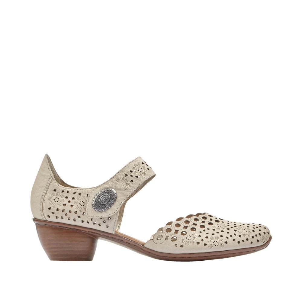 Pantofi Dama Piele Naturala Rieker RIEK 43753 - Rieker - amely.ro
