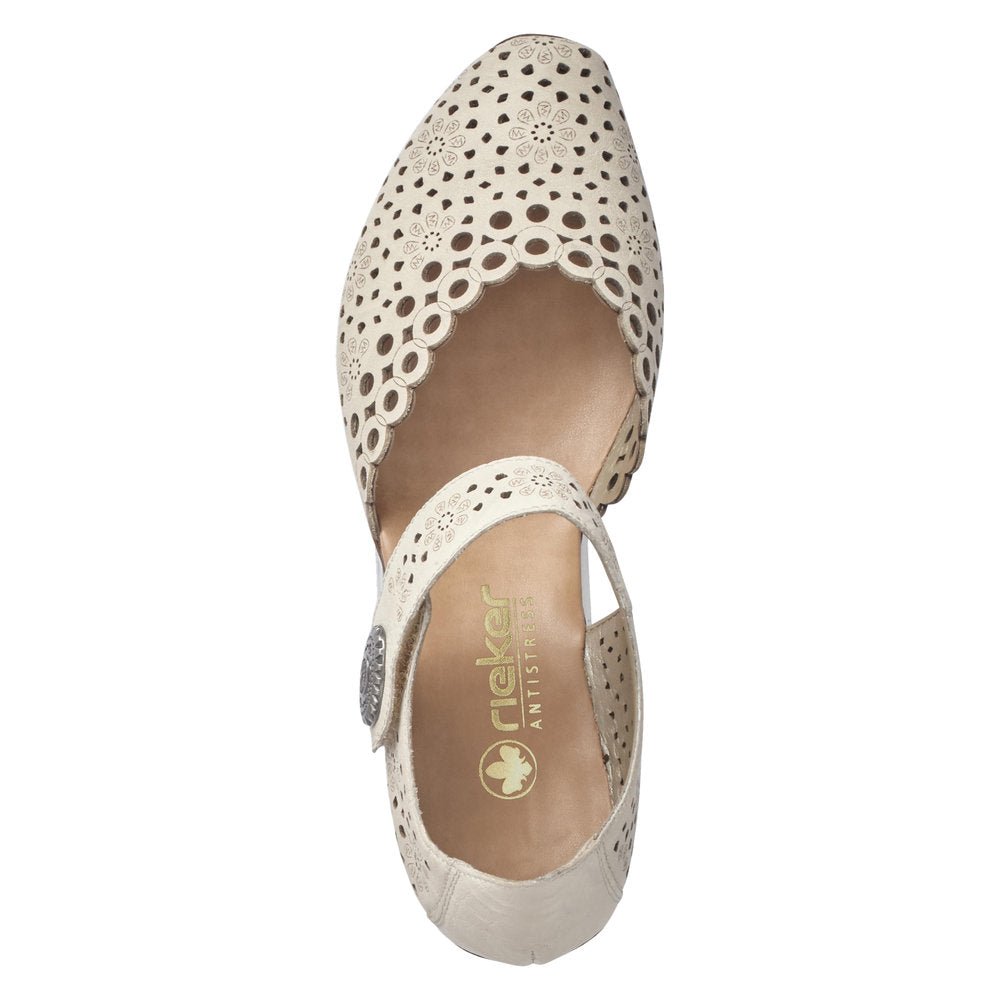 Pantofi Dama Piele Naturala Rieker RIEK 43753 - Rieker - amely.ro