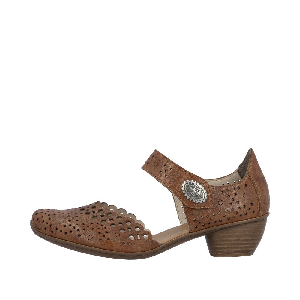 Pantofi Dama Piele Naturala Rieker RIEK 43753 - Rieker - amely.ro