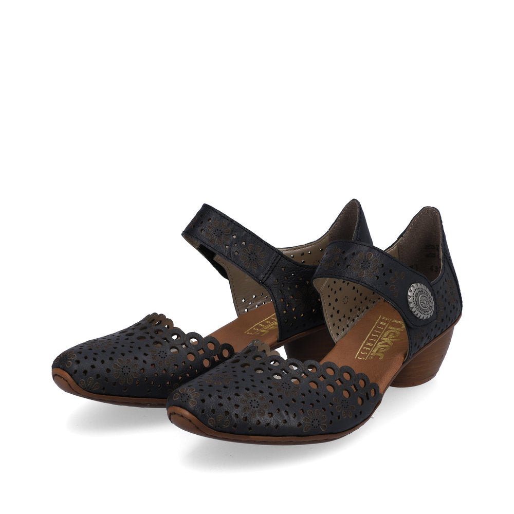 Pantofi Dama Piele Naturala Rieker RIEK 43753 - Rieker - amely.ro