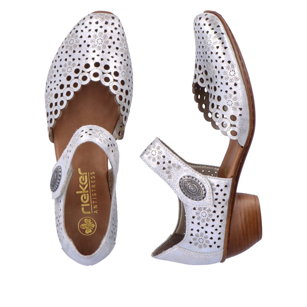 Pantofi Dama Piele Naturala Rieker RIEK 43753 - Rieker - amely.ro