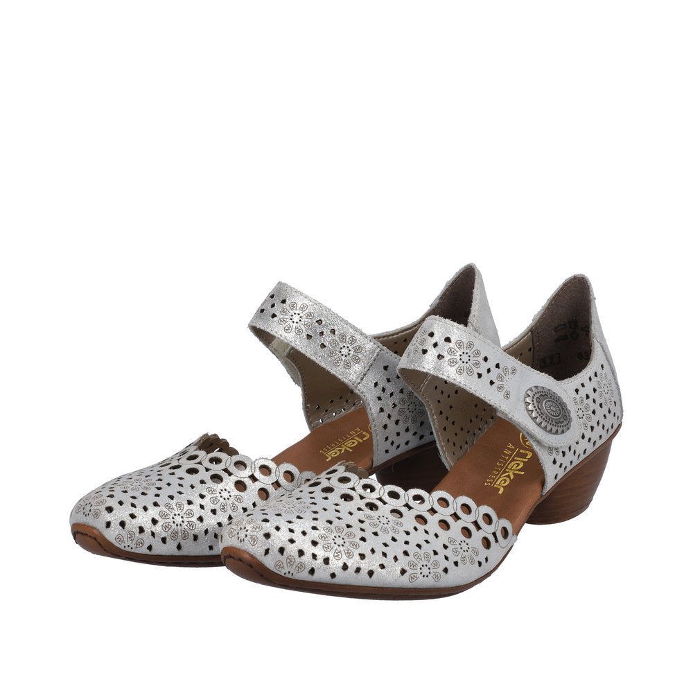 Pantofi Dama Piele Naturala Rieker RIEK 43753 - Rieker - amely.ro