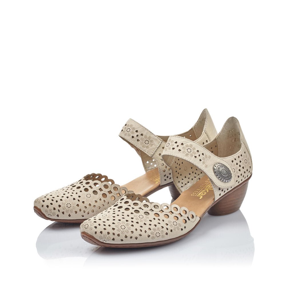 Pantofi Dama Piele Naturala Rieker RIEK 43753 - Rieker - amely.ro