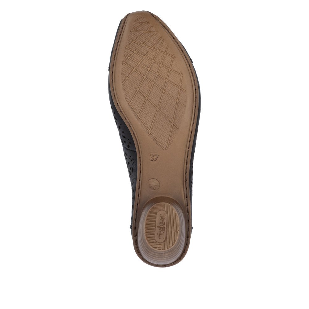 Pantofi Dama Piele Naturala Rieker RIEK 43754 - Rieker - amely.ro