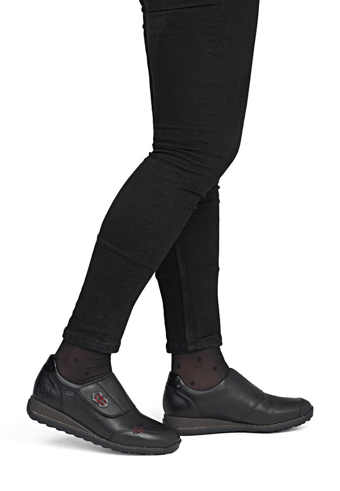 Pantofi Dama Piele Naturala Rieker RIEK 44295 - Rieker - pantofia.ro