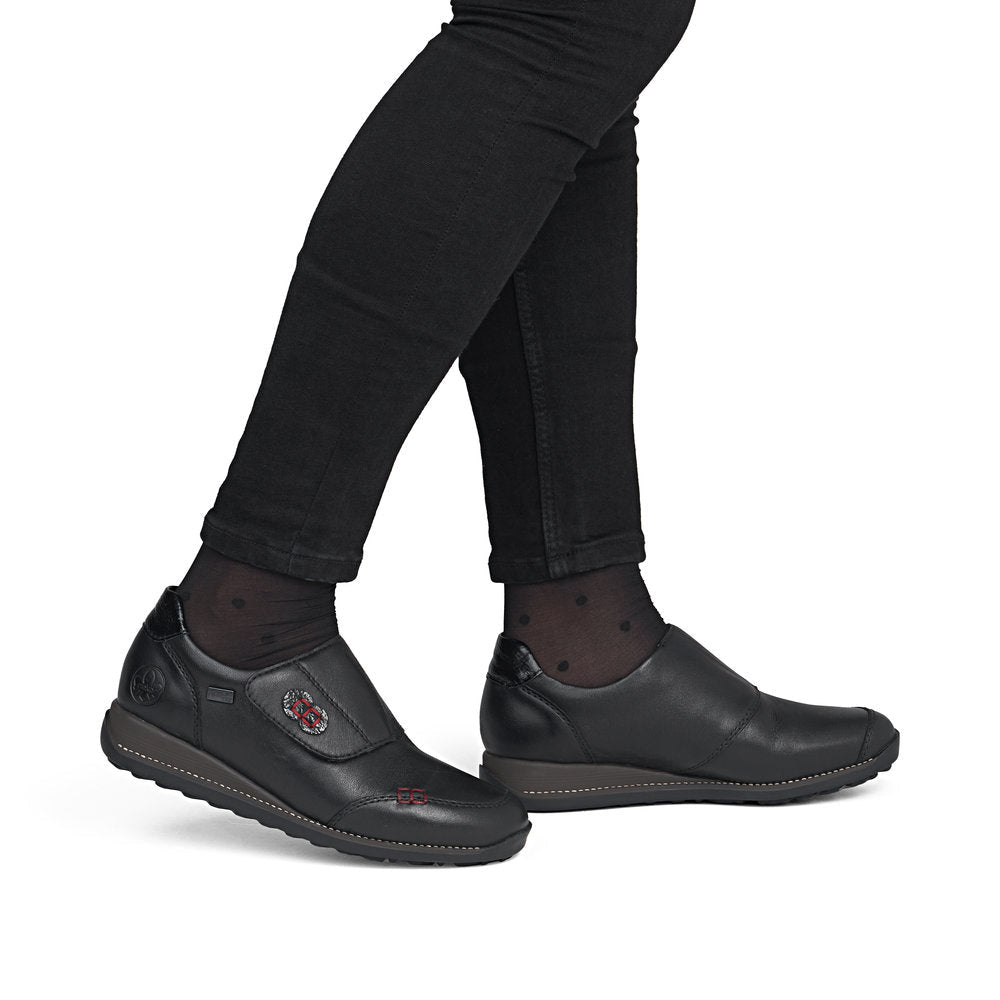 Pantofi Dama Piele Naturala Rieker RIEK 44295 - Rieker - pantofia.ro