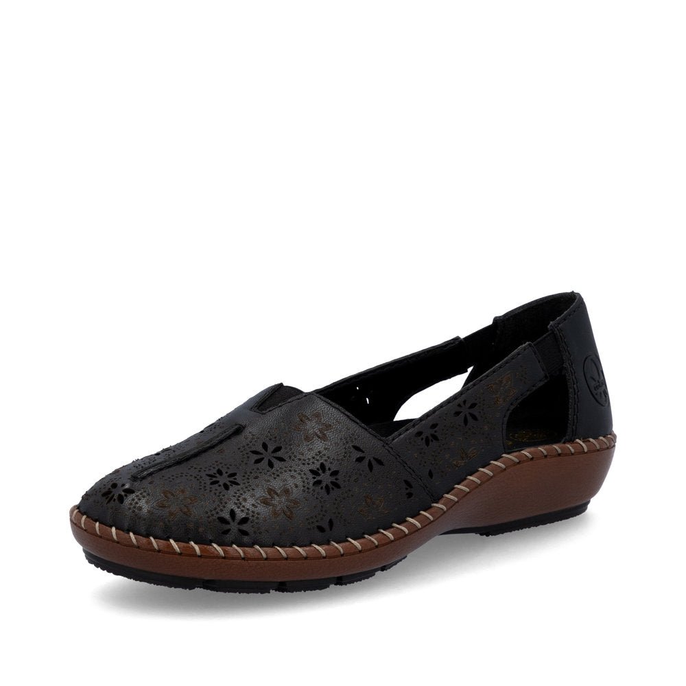 Pantofi Dama Piele Naturala Rieker RIEK 44870 - Rieker - amely.ro