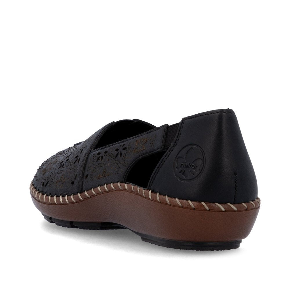 Pantofi Dama Piele Naturala Rieker RIEK 44870 - Rieker - amely.ro