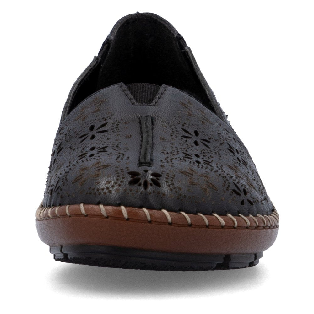 Pantofi Dama Piele Naturala Rieker RIEK 44870 - Rieker - amely.ro