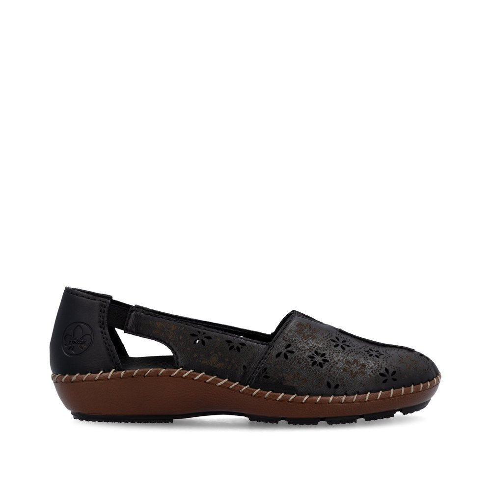 Pantofi Dama Piele Naturala Rieker RIEK 44870 - Rieker - amely.ro