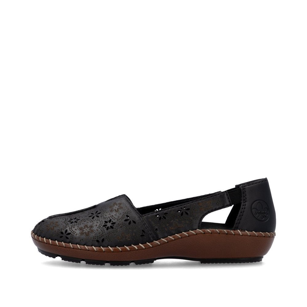 Pantofi Dama Piele Naturala Rieker RIEK 44870 - Rieker - amely.ro