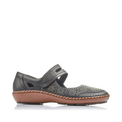 Pantofi Dama Piele Naturala Rieker RIEK 44875 - Rieker - amely.ro