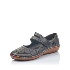 Pantofi Dama Piele Naturala Rieker RIEK 44875 - Rieker - amely.ro