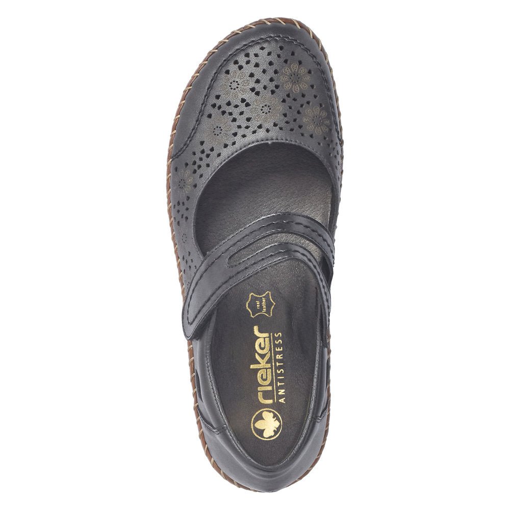 Pantofi Dama Piele Naturala Rieker RIEK 44875 - Rieker - amely.ro