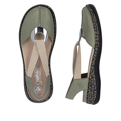 Pantofi Dama Piele Naturala Rieker RIEK 46361 - Rieker - amely.ro