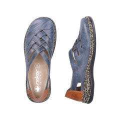 Pantofi Dama Piele Naturala Rieker RIEK 46369 - Rieker - amely.ro