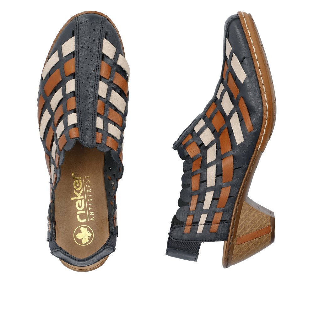 Pantofi Dama Piele Naturala Rieker RIEK 46778 - Rieker - amely.ro