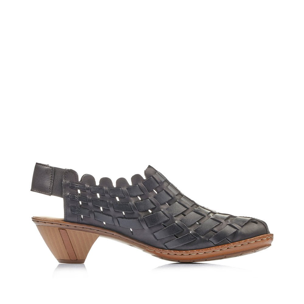 Pantofi Dama Piele Naturala Rieker RIEK 46778 - Rieker - amely.ro