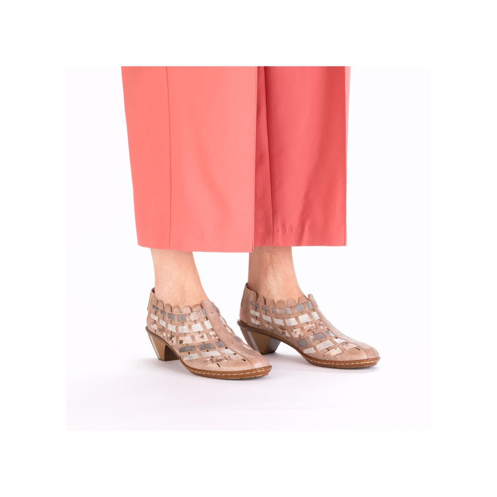 Pantofi Dama Piele Naturala Rieker RIEK 46778 - Rieker - amely.ro