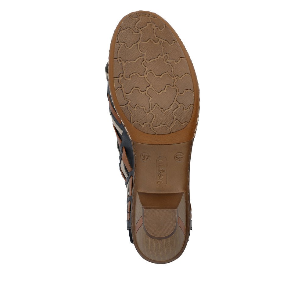 Pantofi Dama Piele Naturala Rieker RIEK 46778 - Rieker - amely.ro