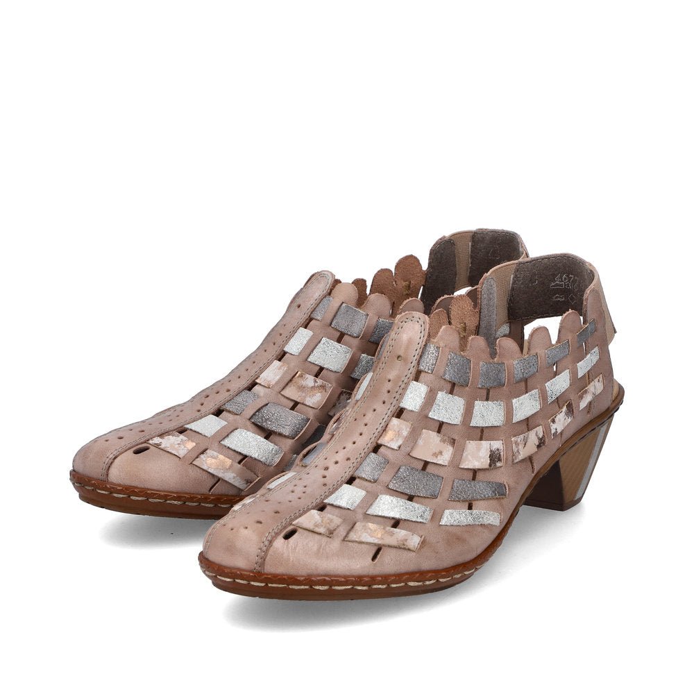 Pantofi Dama Piele Naturala Rieker RIEK 46778 - Rieker - amely.ro