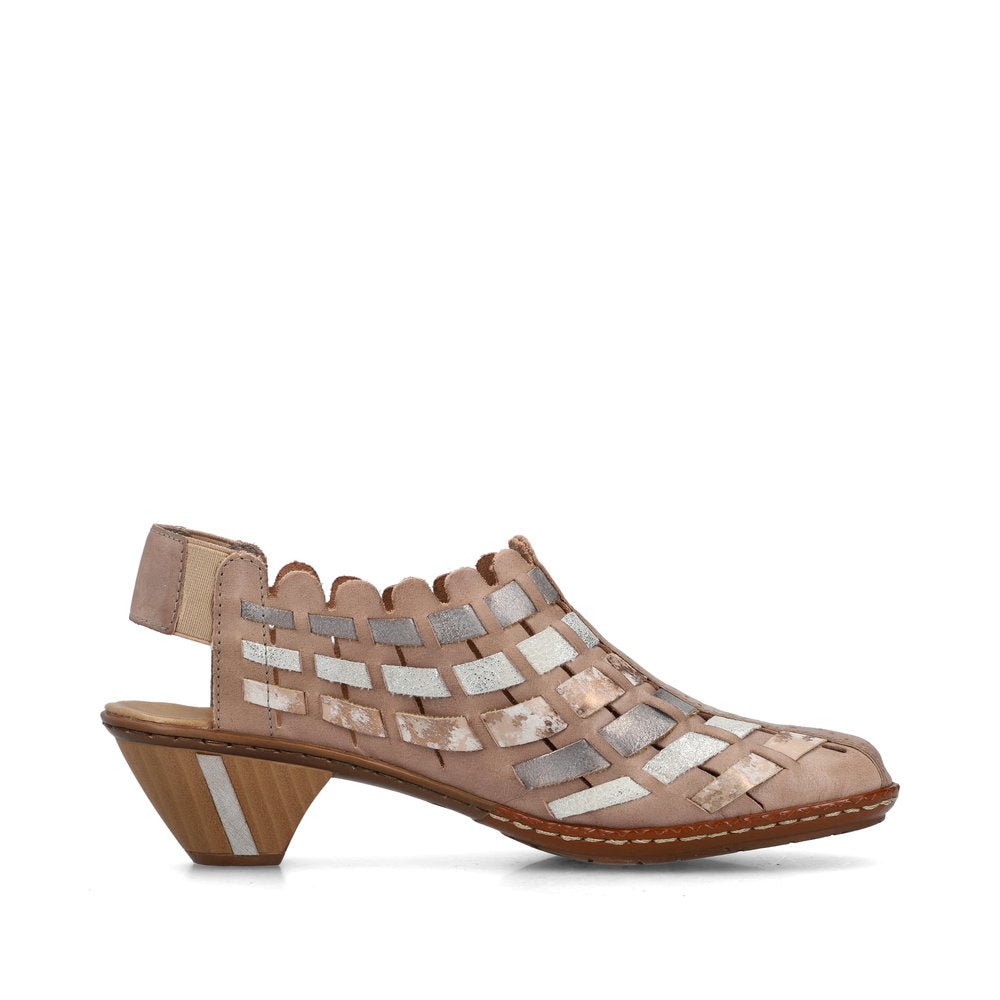 Pantofi Dama Piele Naturala Rieker RIEK 46778 - Rieker - amely.ro