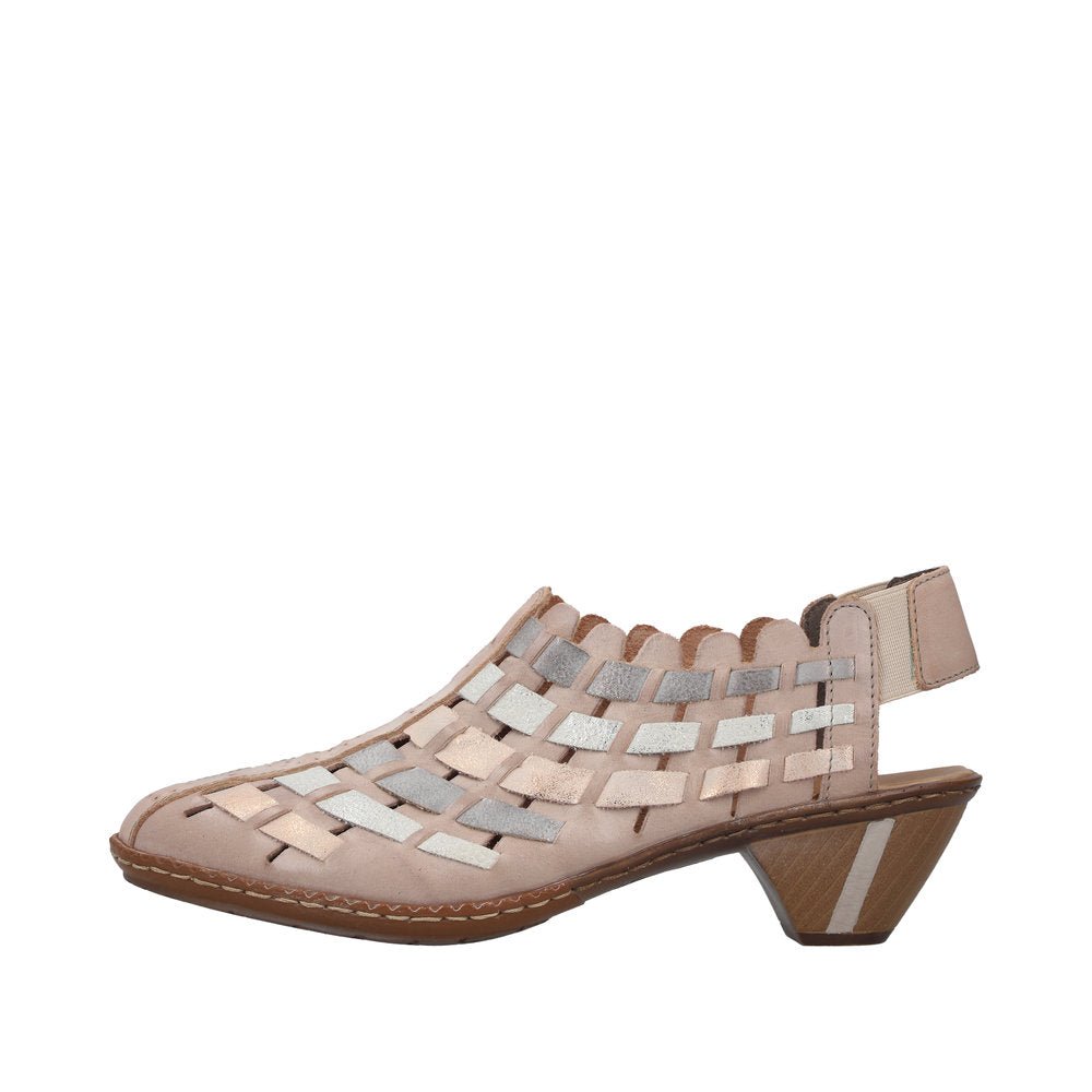 Pantofi Dama Piele Naturala Rieker RIEK 46778 - Rieker - amely.ro