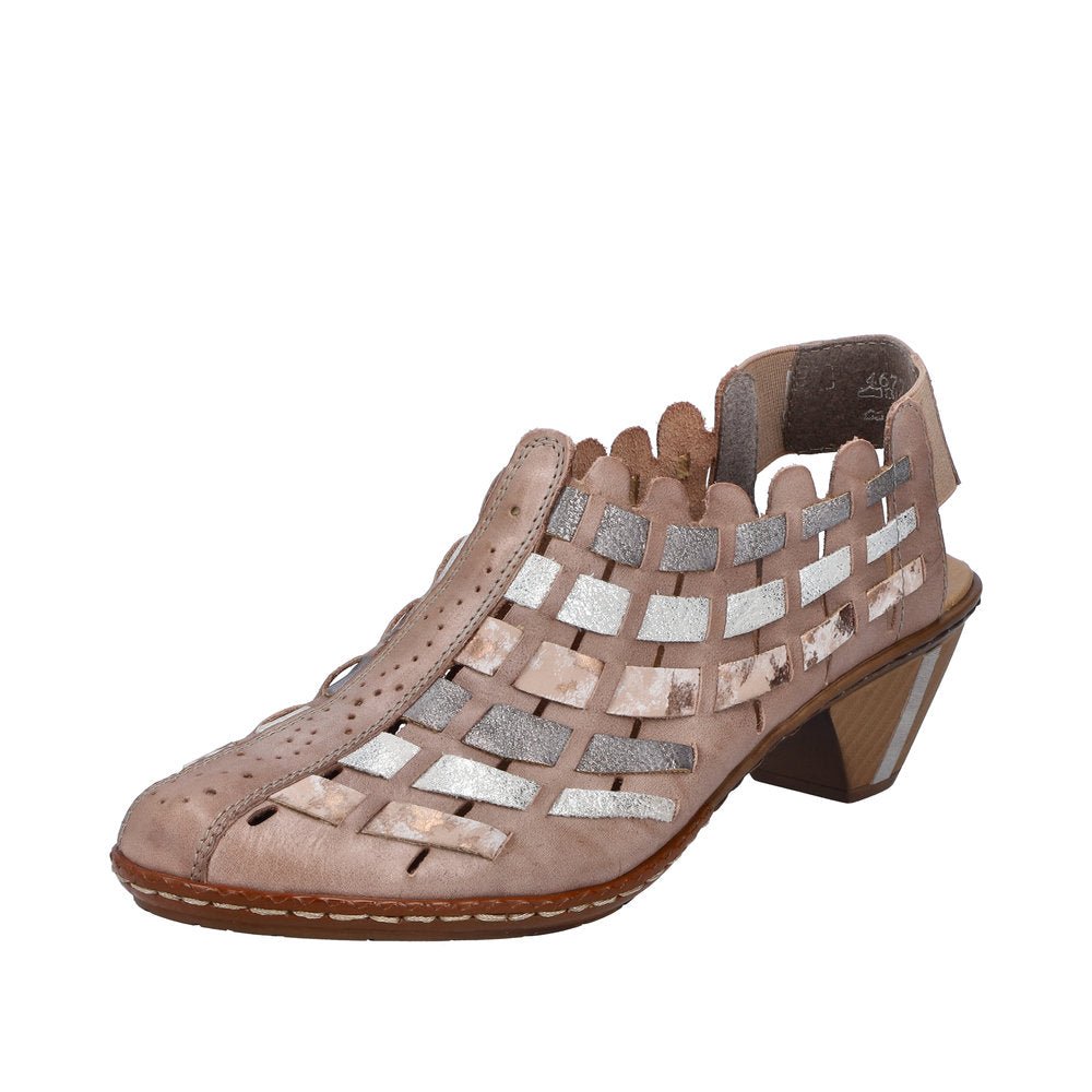 Pantofi Dama Piele Naturala Rieker RIEK 46778 - Rieker - amely.ro