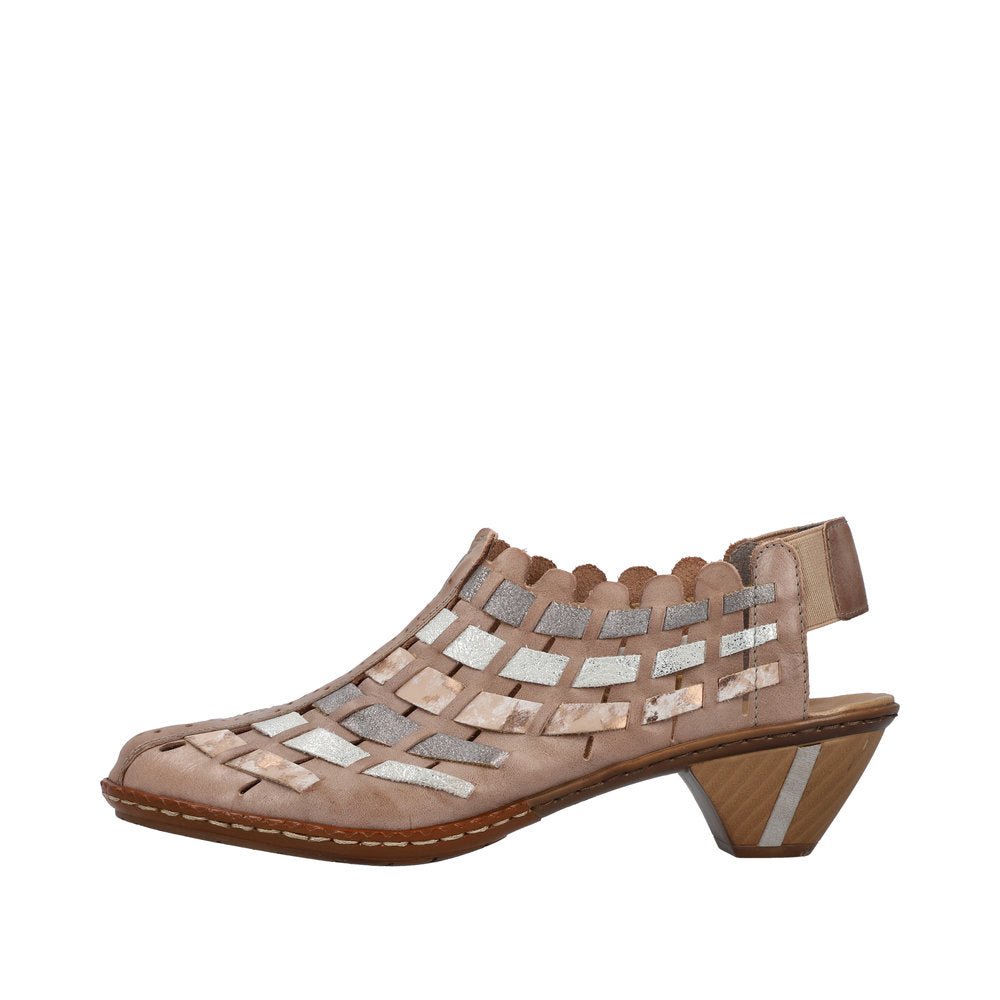 Pantofi Dama Piele Naturala Rieker RIEK 46778 - Rieker - amely.ro