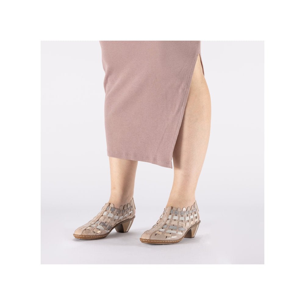 Pantofi Dama Piele Naturala Rieker RIEK 46778 - Rieker - amely.ro