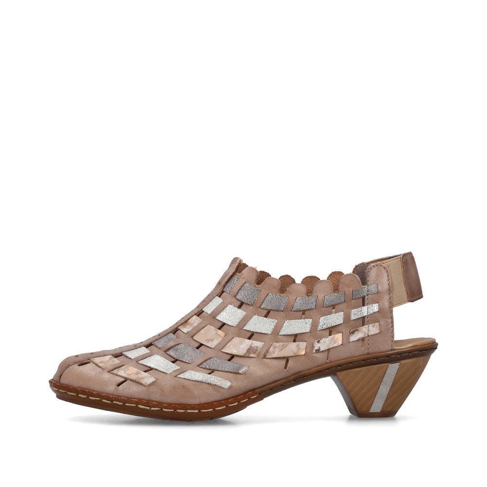 Pantofi Dama Piele Naturala Rieker RIEK 46778 - Rieker - amely.ro