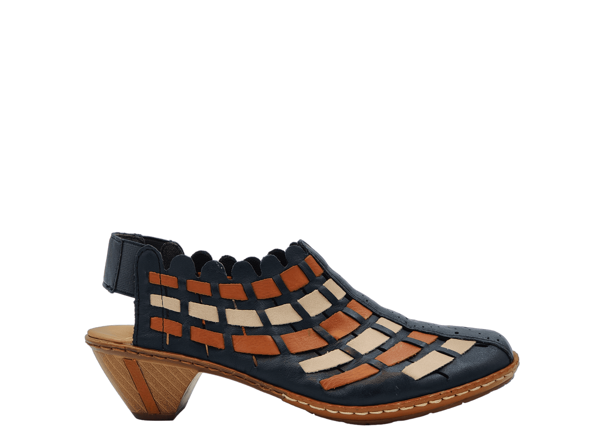 Pantofi Dama Piele Naturala Rieker RIEK 46778 - Rieker - amely.ro