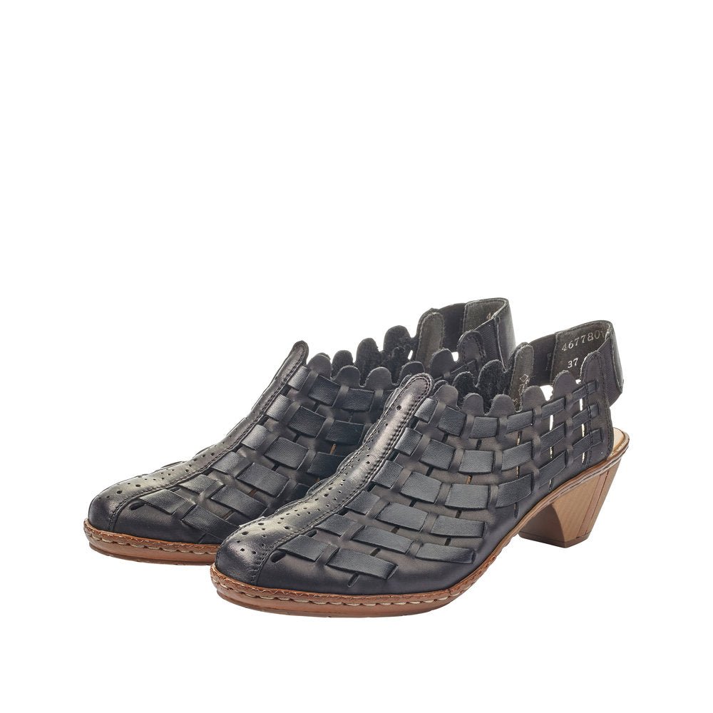 Pantofi Dama Piele Naturala Rieker RIEK 46778 - Rieker - amely.ro