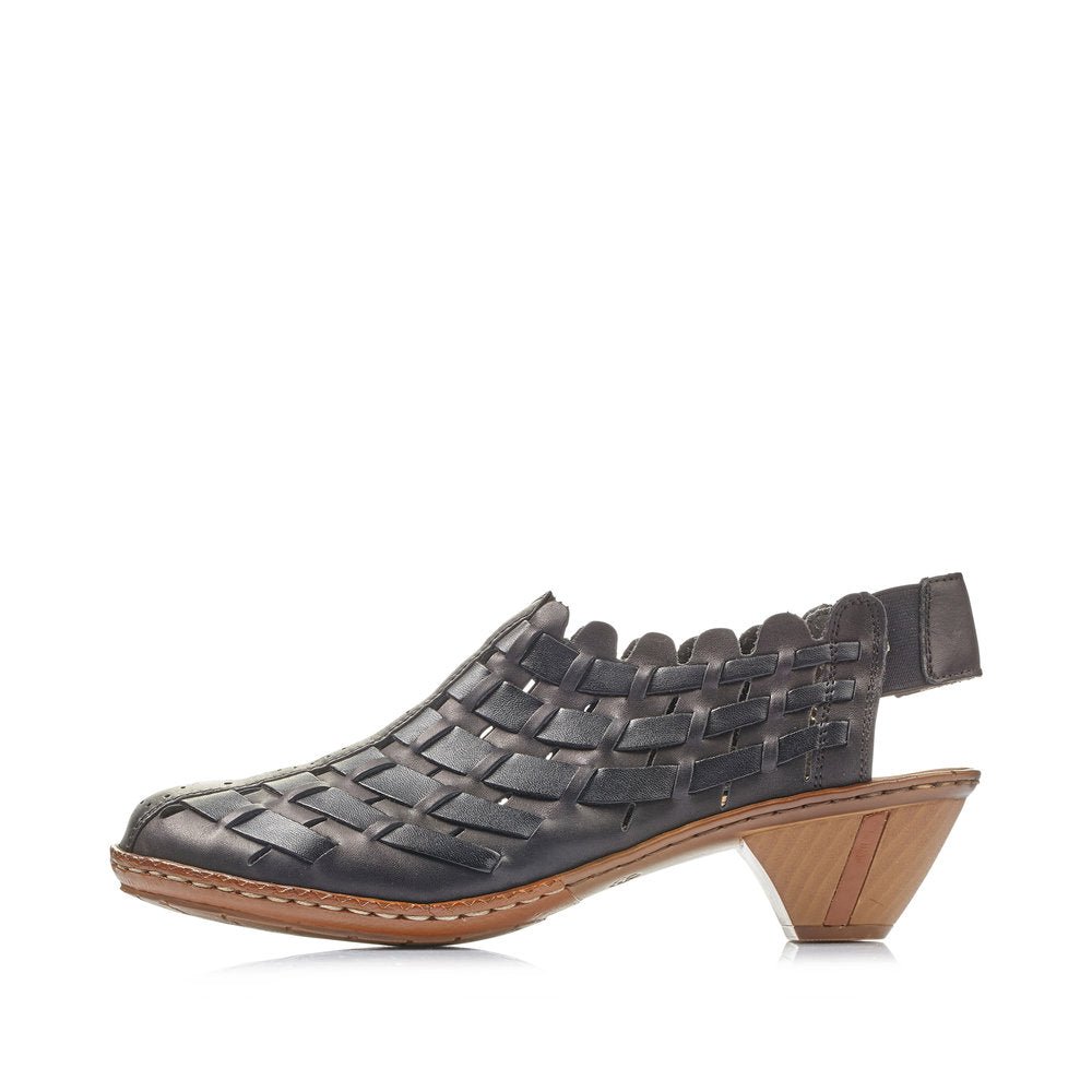 Pantofi Dama Piele Naturala Rieker RIEK 46778 - Rieker - amely.ro