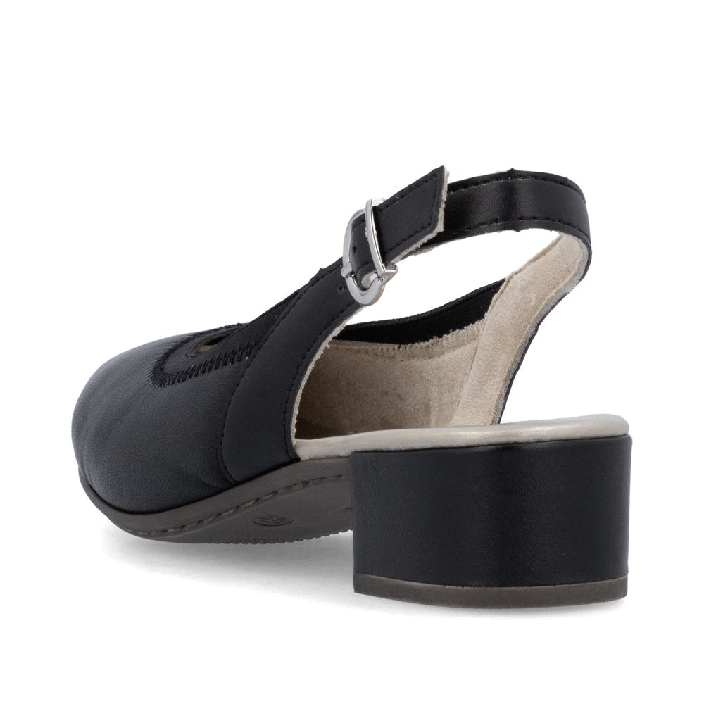 Pantofi Dama Piele Naturala Rieker RIEK 47063 - Rieker - amely.ro