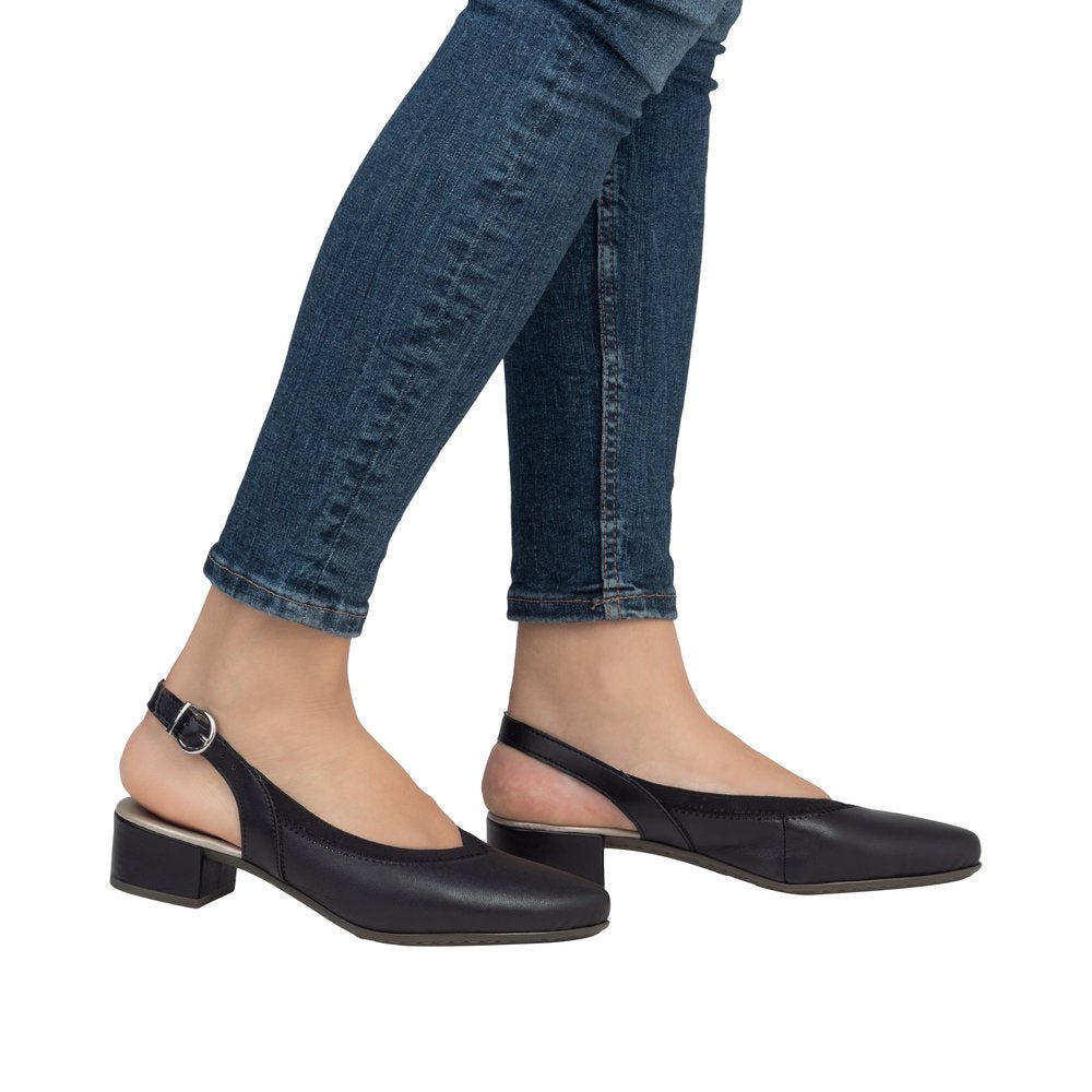 Pantofi Dama Piele Naturala Rieker RIEK 47063 - Rieker - amely.ro