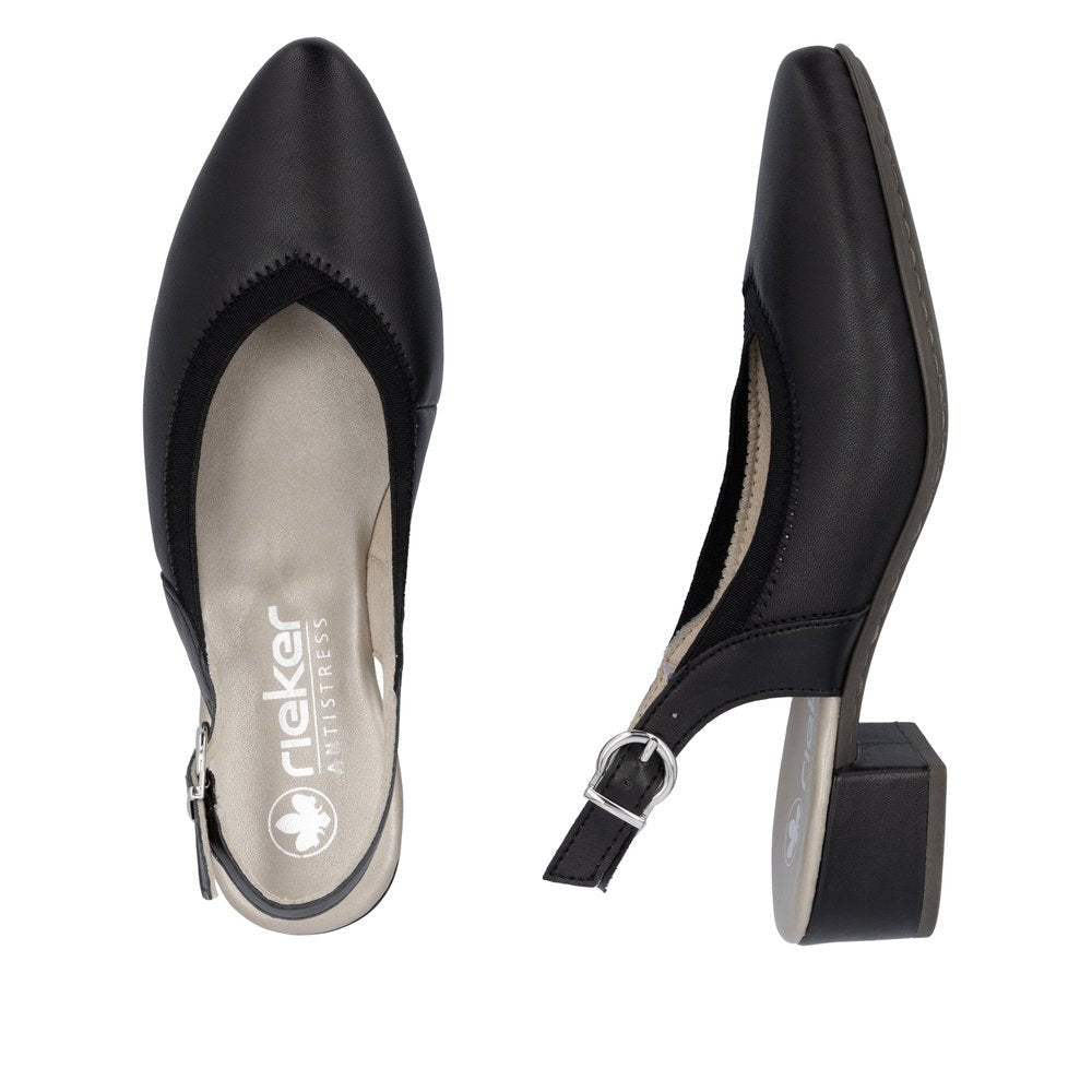 Pantofi Dama Piele Naturala Rieker RIEK 47063 - Rieker - amely.ro