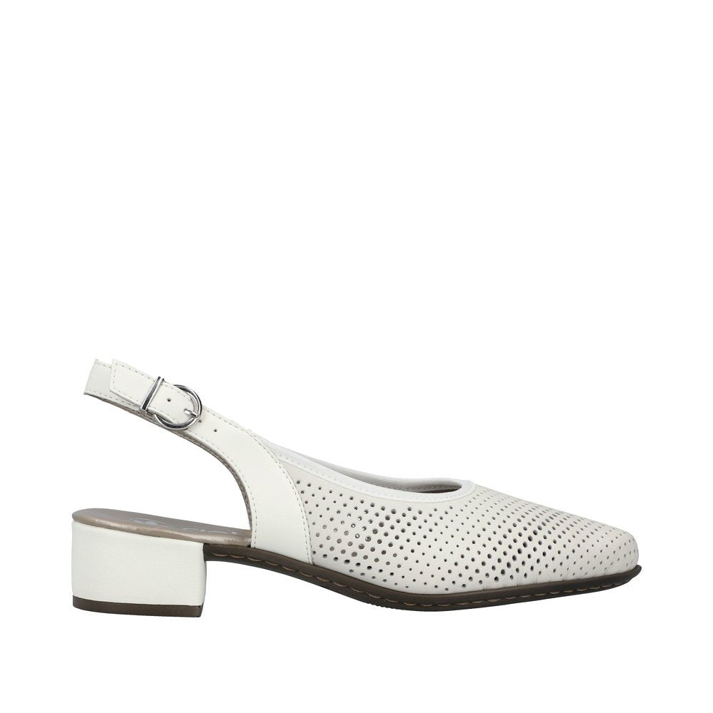 Pantofi Dama Piele Naturala Rieker RIEK 47066 - Rieker - amely.ro