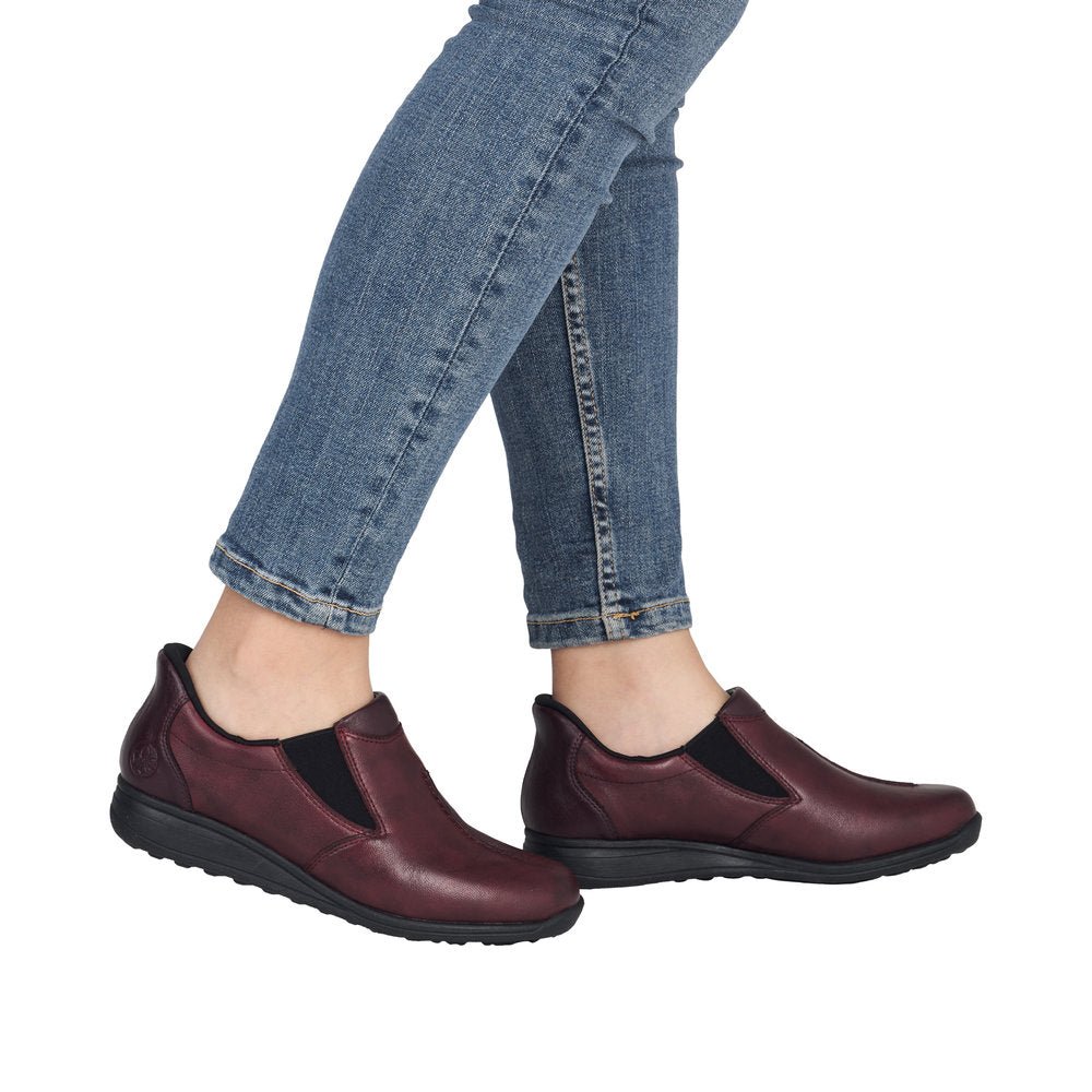 Pantofi Dama Piele Naturala Rieker RIEK 47253 - Rieker - amely.ro