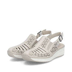 Pantofi Dama Piele Naturala Rieker RIEK 48763 - Rieker - amely.ro