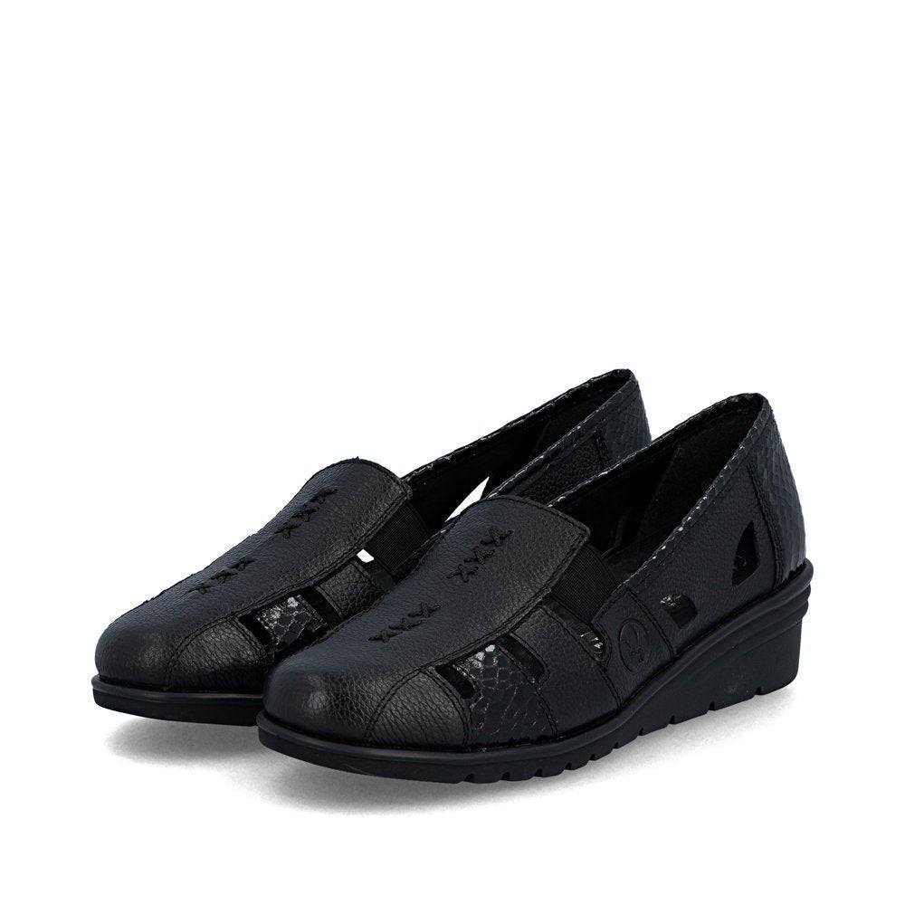 Pantofi Dama Piele Naturala Rieker RIEK L5358 - Rieker - amely.ro