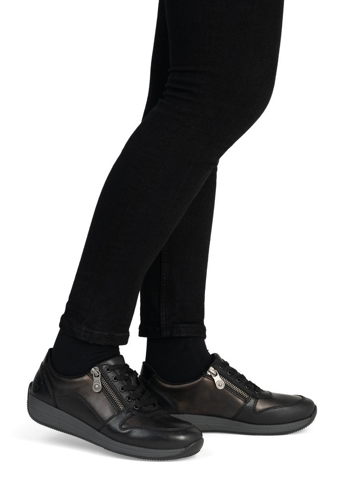 Pantofi Dama Piele Naturala Rieker RIEK N1100 - Rieker - pantofia.ro
