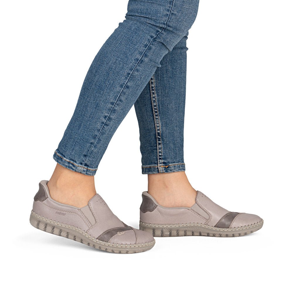 Pantofi Dama Piele Naturala Rieker RIEK N2451 - Rieker - amely.ro