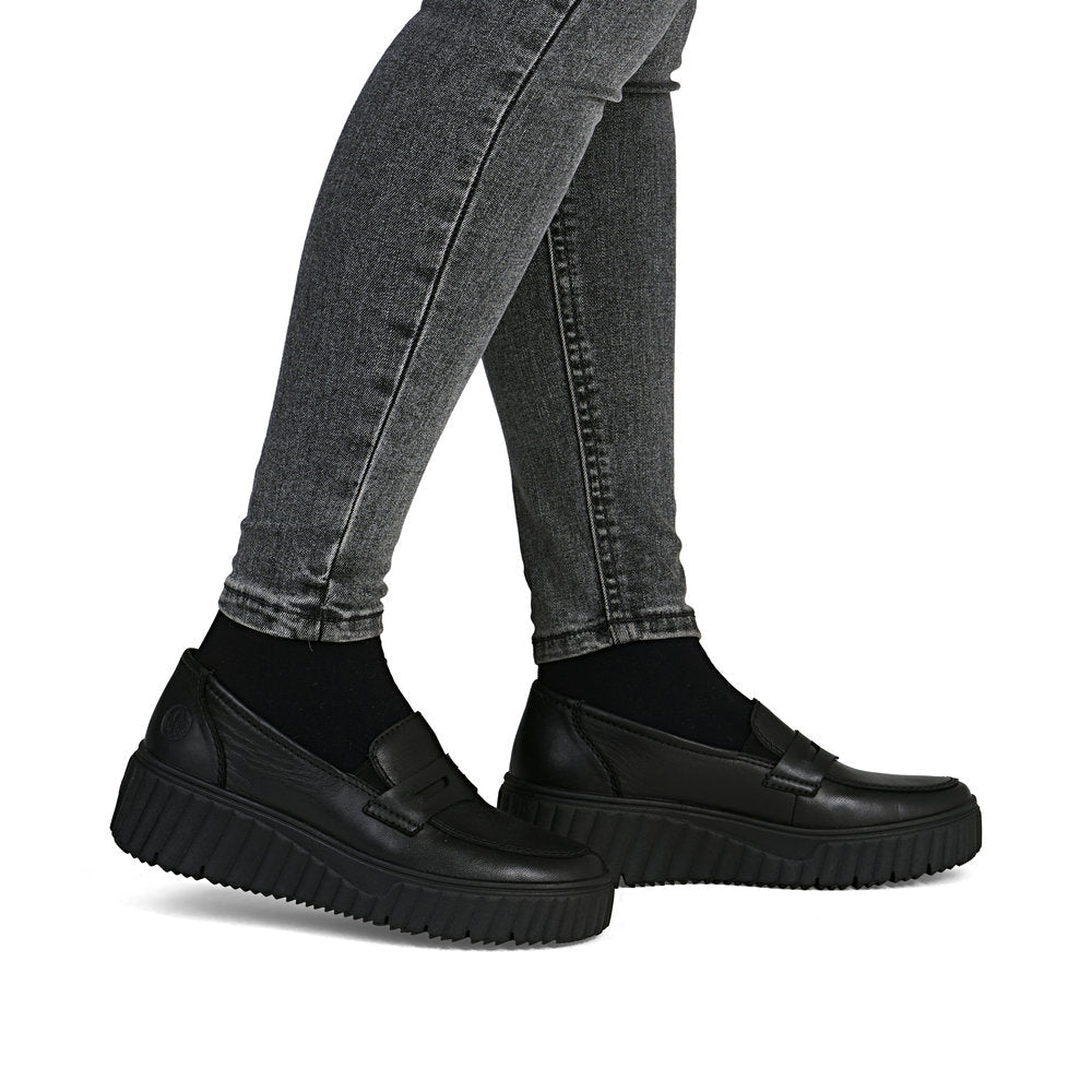 Pantofi Dama Piele Naturala Rieker RIEK N2562 - Rieker - pantofia.ro