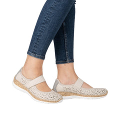 Pantofi Dama Piele Naturala Rieker RIEK N4299 - Rieker - amely.ro