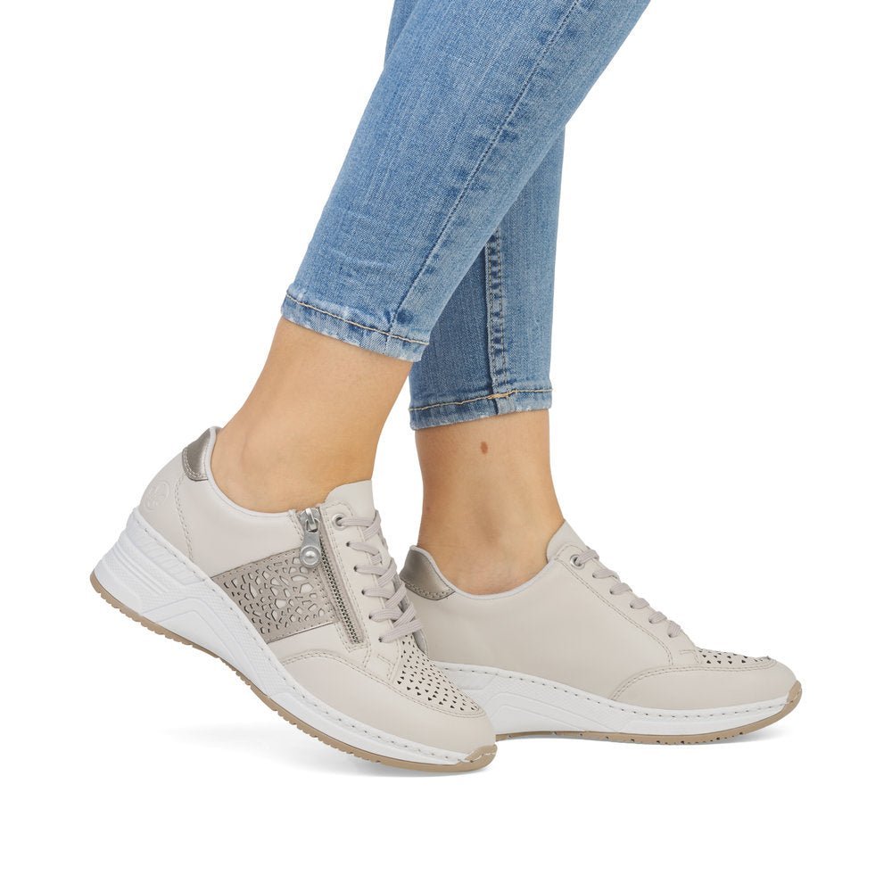 Pantofi Dama Piele Naturala Rieker RIEK N4344 - Rieker - amely.ro