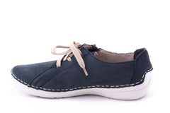 Pantofi Dama Rieker Piele Naturala Nabuk Riek 52511 /Abs - Rieker - amely.ro