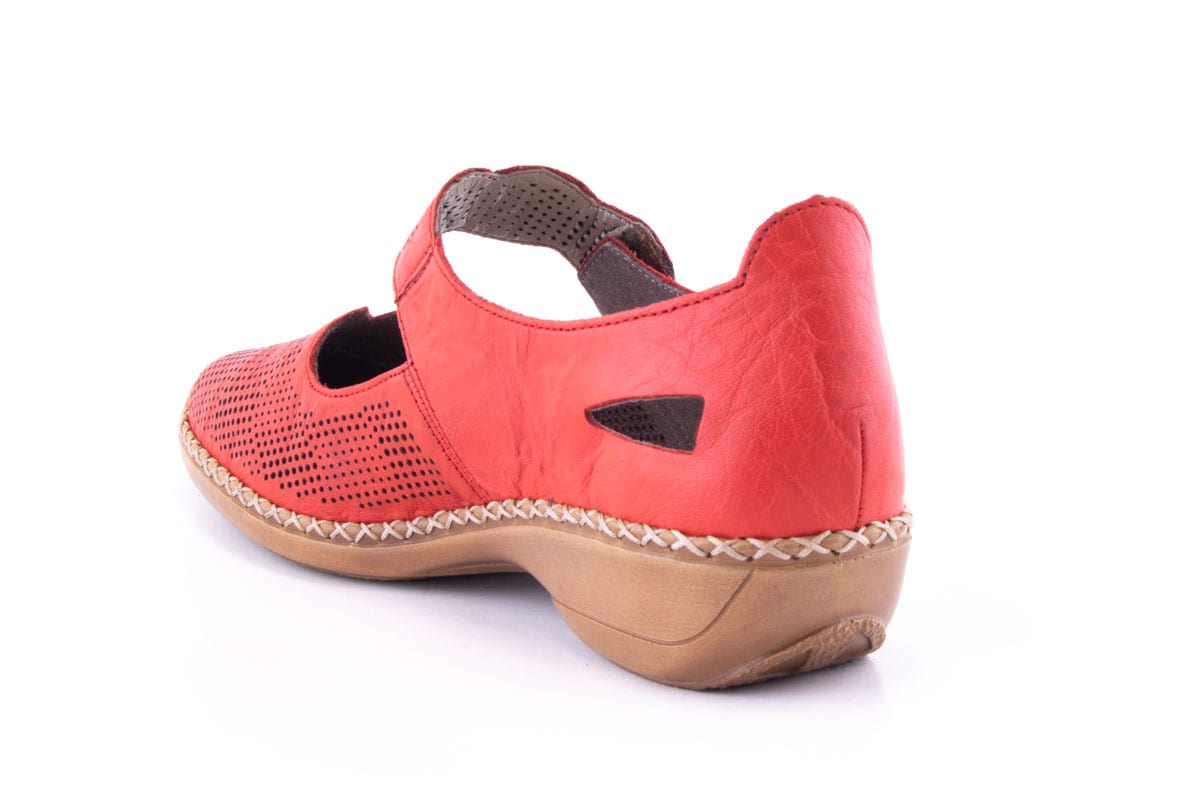 Pantofi Dama Rieker Piele Naturala Riek 413G6 /Rs - Rieker - amely.ro