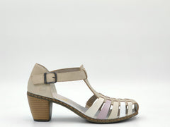 Pantofi Dama Rieker Riek 40973 /Bej - Rieker - amely.ro